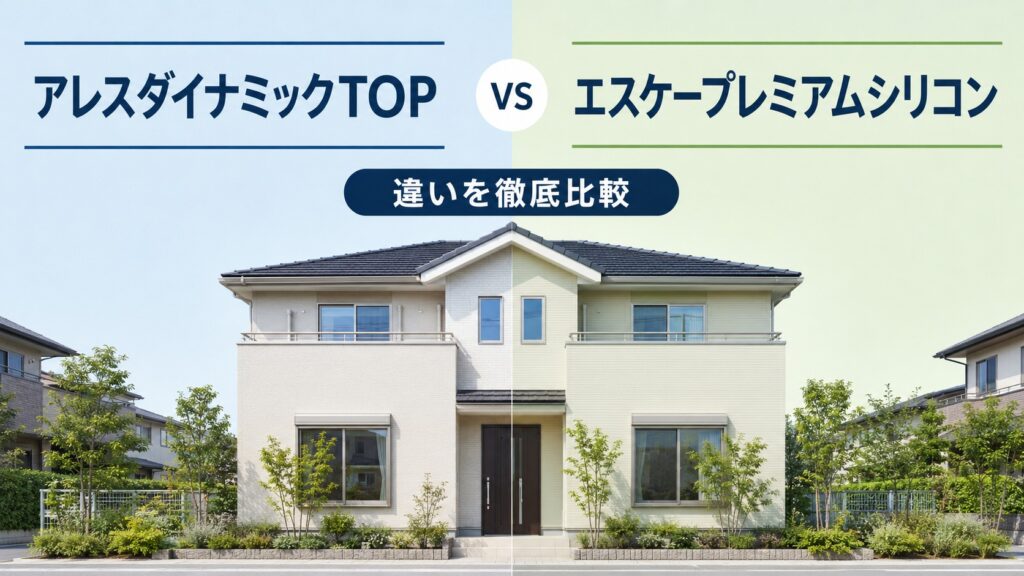 【2026年版】アレスダイナミックTOPとエスケープレミアムシリコンの違いを徹底比較｜どちらを選ぶべき？