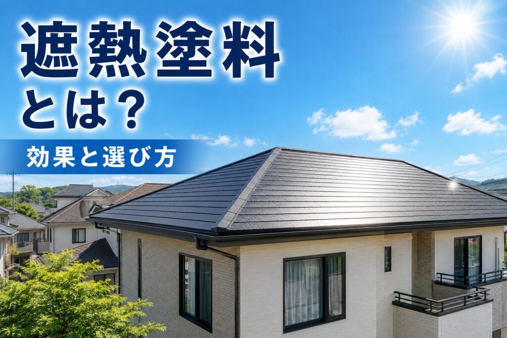 【2026年版】遮熱塗料とは?効果・耐用年数・メリット・デメリットをプロが解説