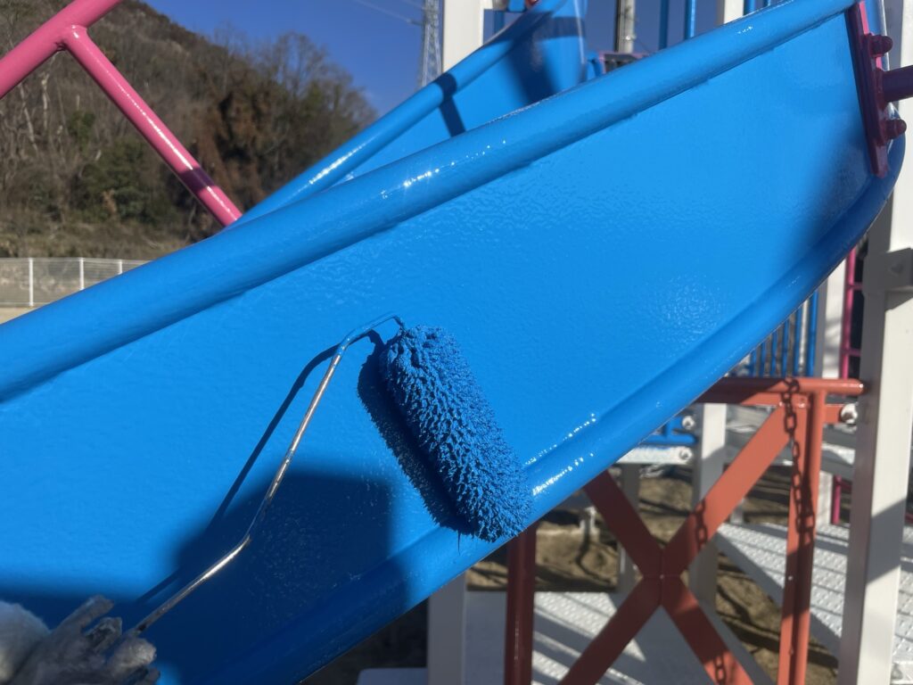 上塗り２回目